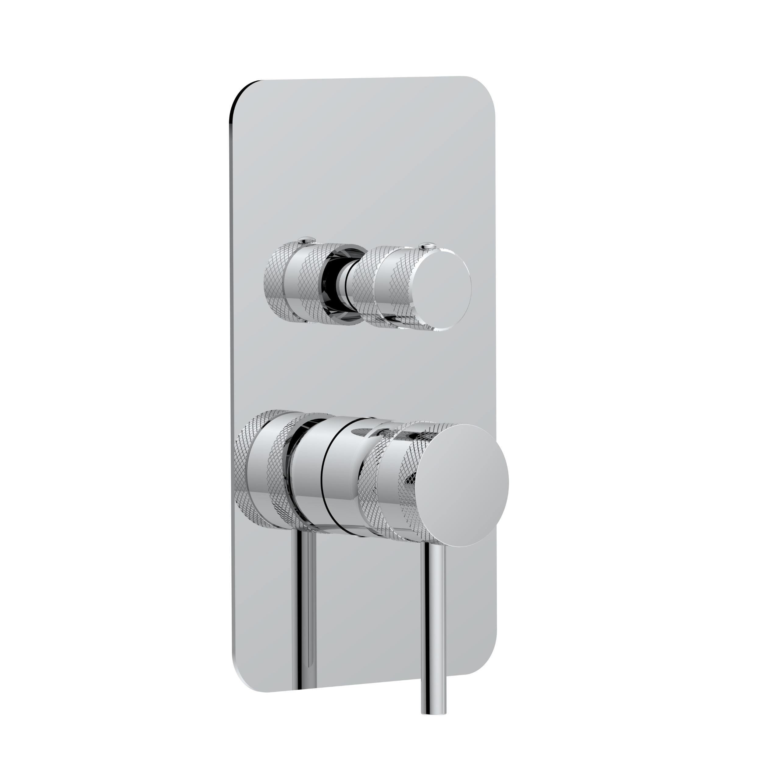 Core Concealed Manual Dual Outlet Shower Valve