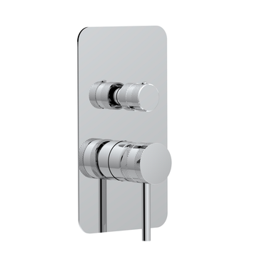 Core Concealed Manual Dual Outlet Shower Valve