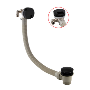 Round Overflow Filler Bath Waste