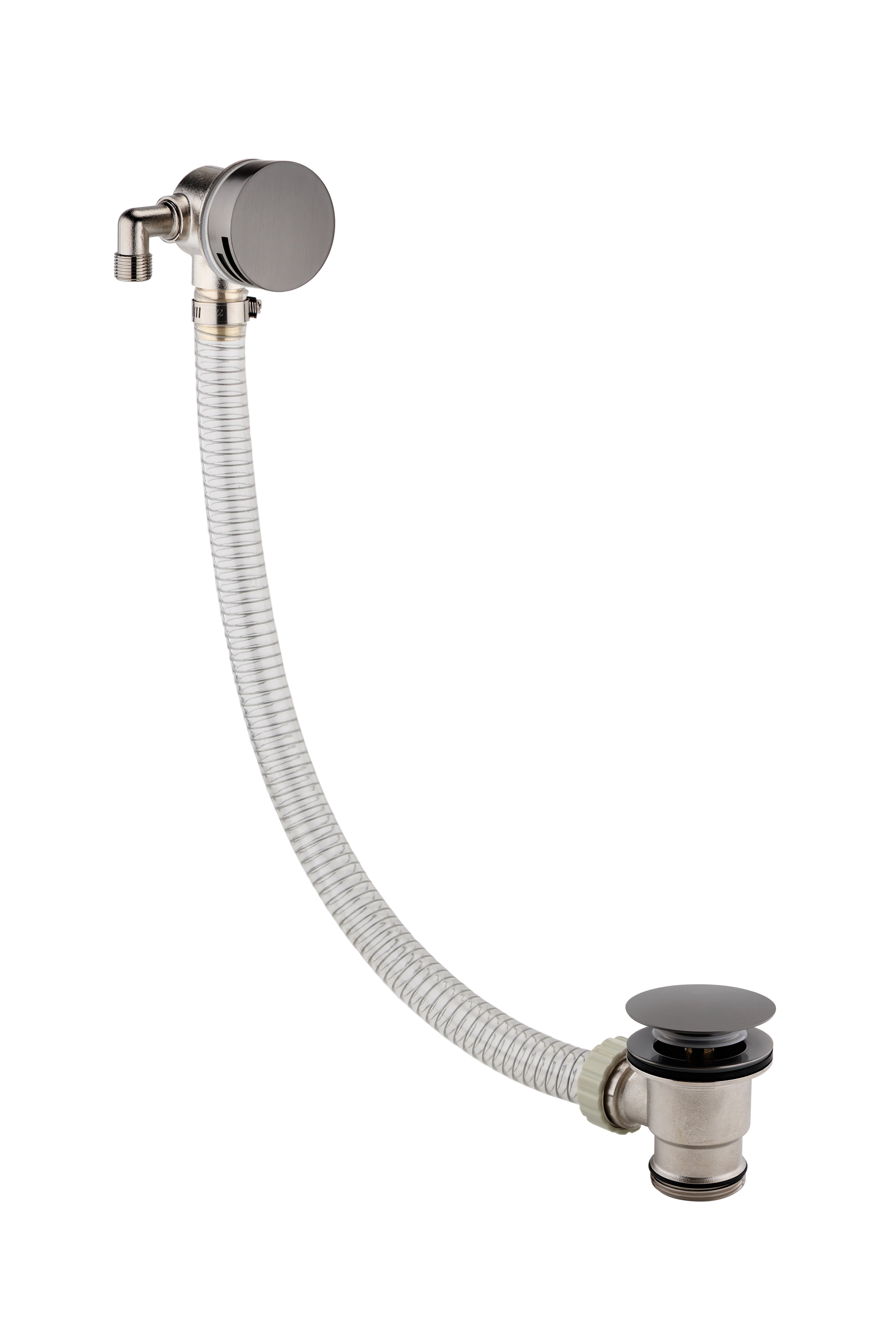 Round Overflow Filler Bath Waste