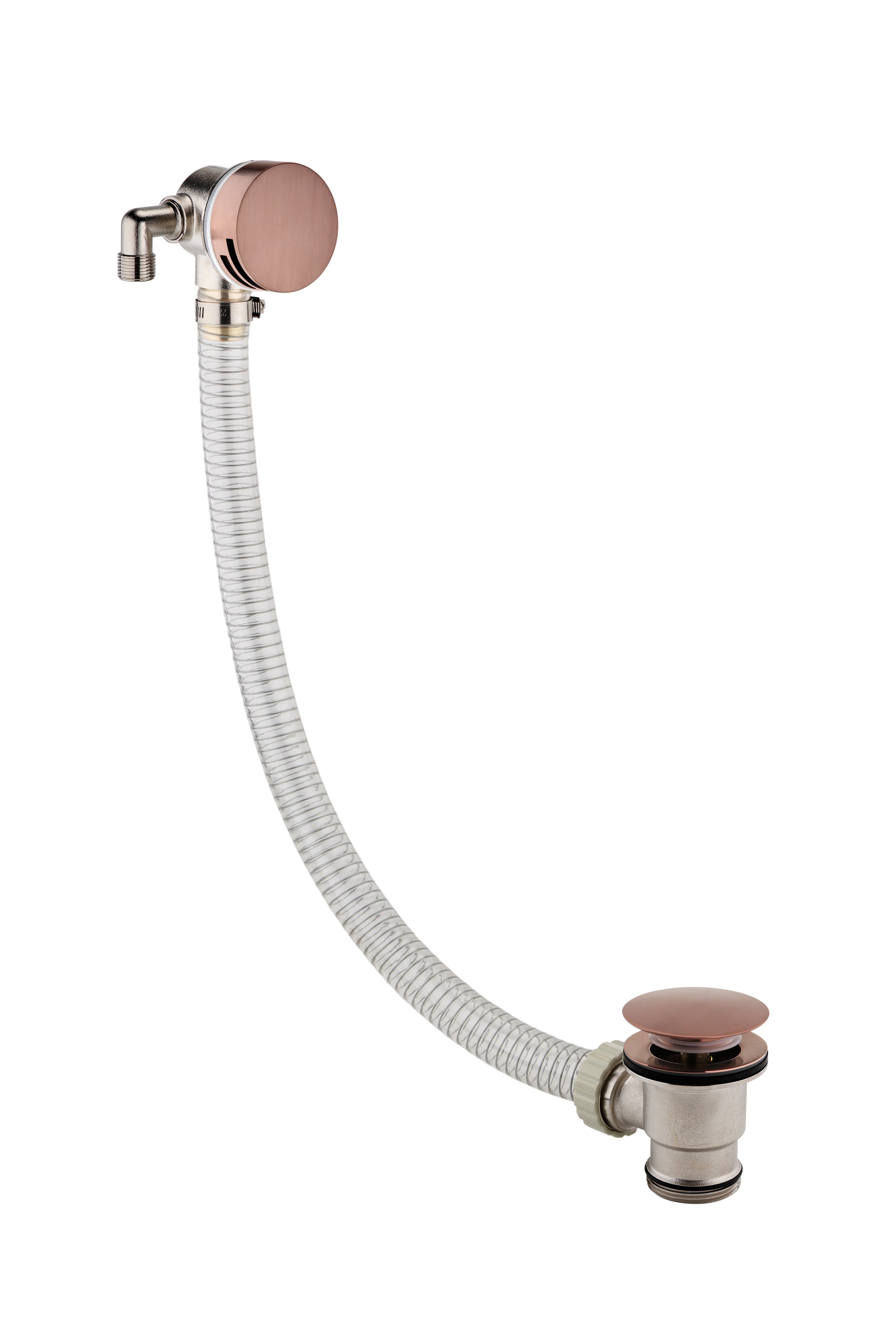 Round Overflow Filler Bath Waste