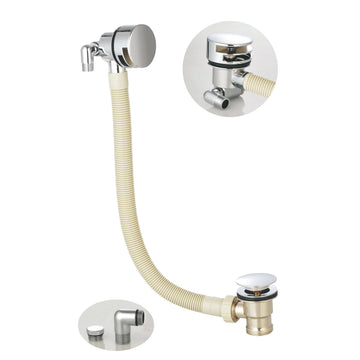 Bath Filler with Sprung Waste & Overflow