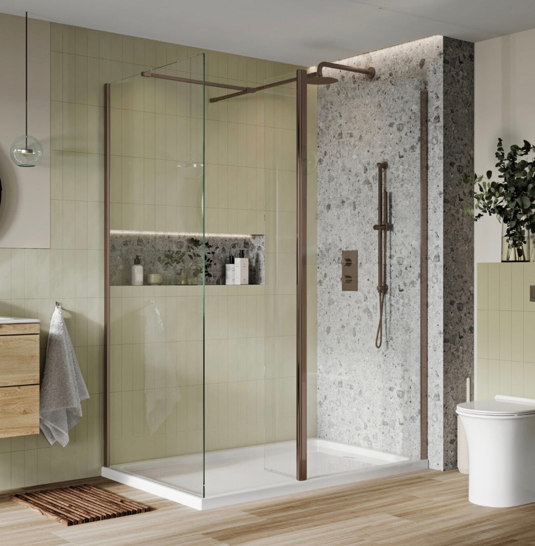 Frameless Wetroom Panel