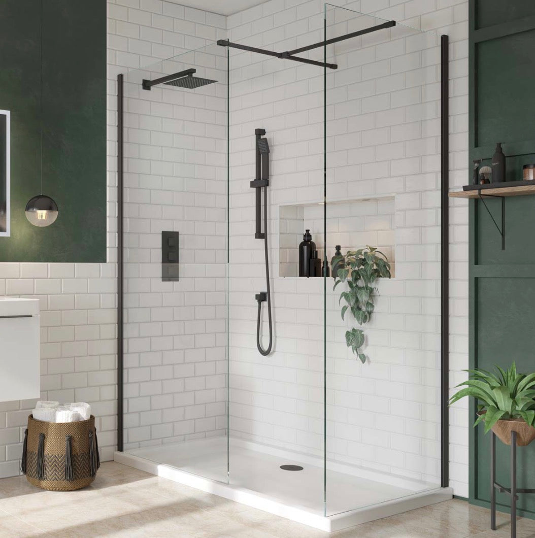 Frameless Wetroom Panel