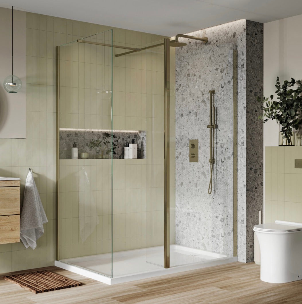 Frameless Wetroom Panel