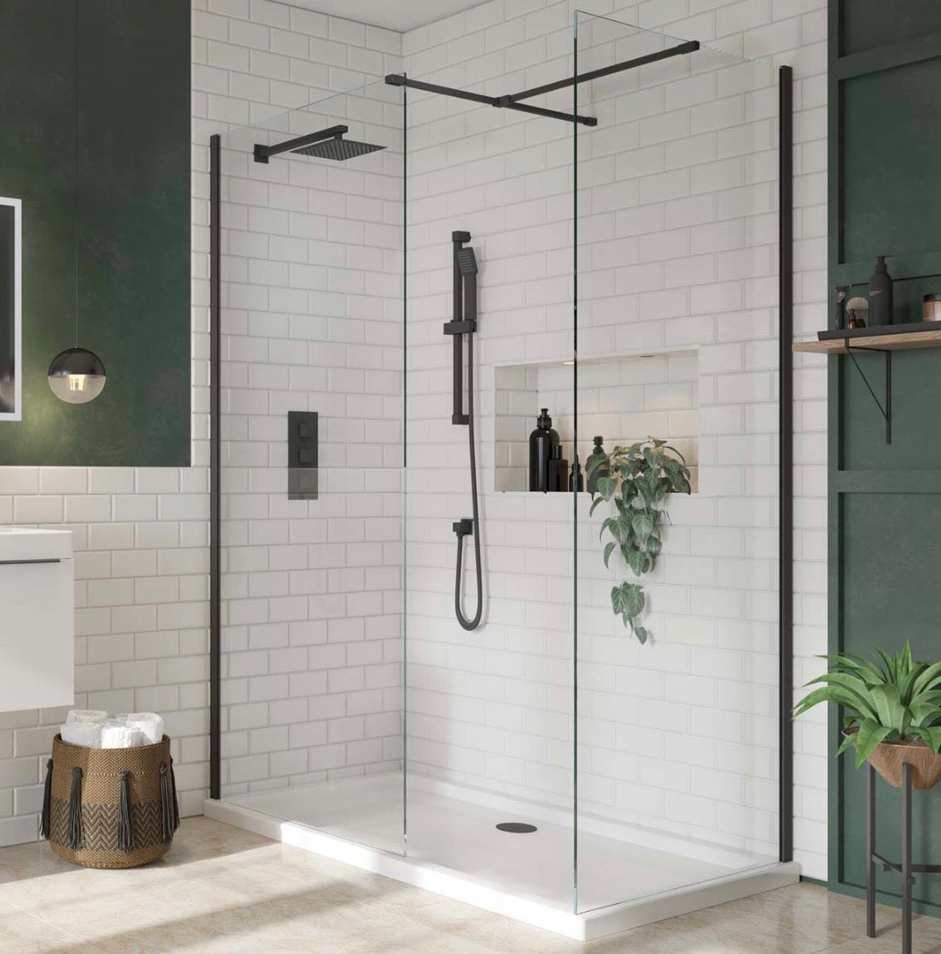 Frameless Wetroom Panel