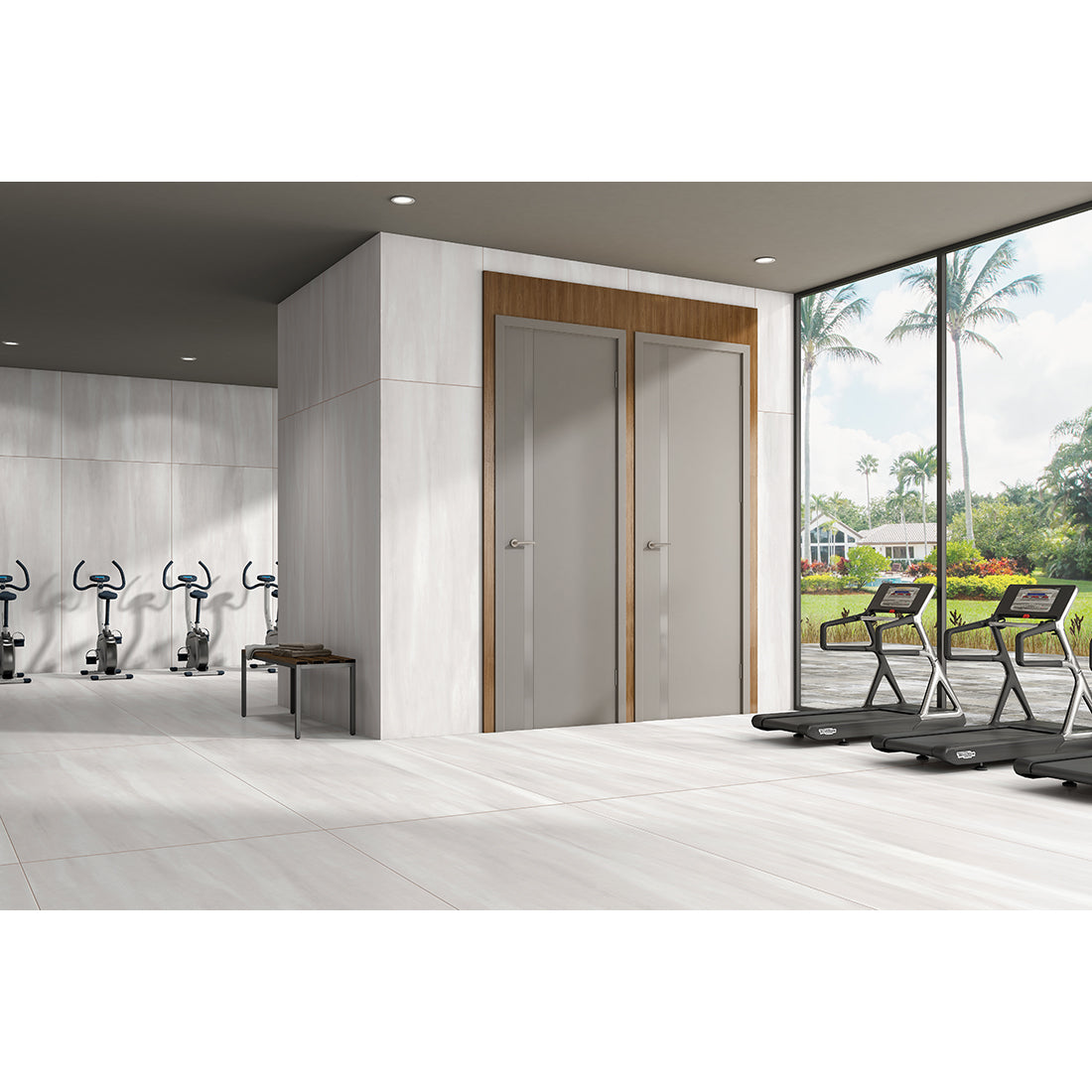 Adrina 60x120 Smoke Polished Porcelain Tile
