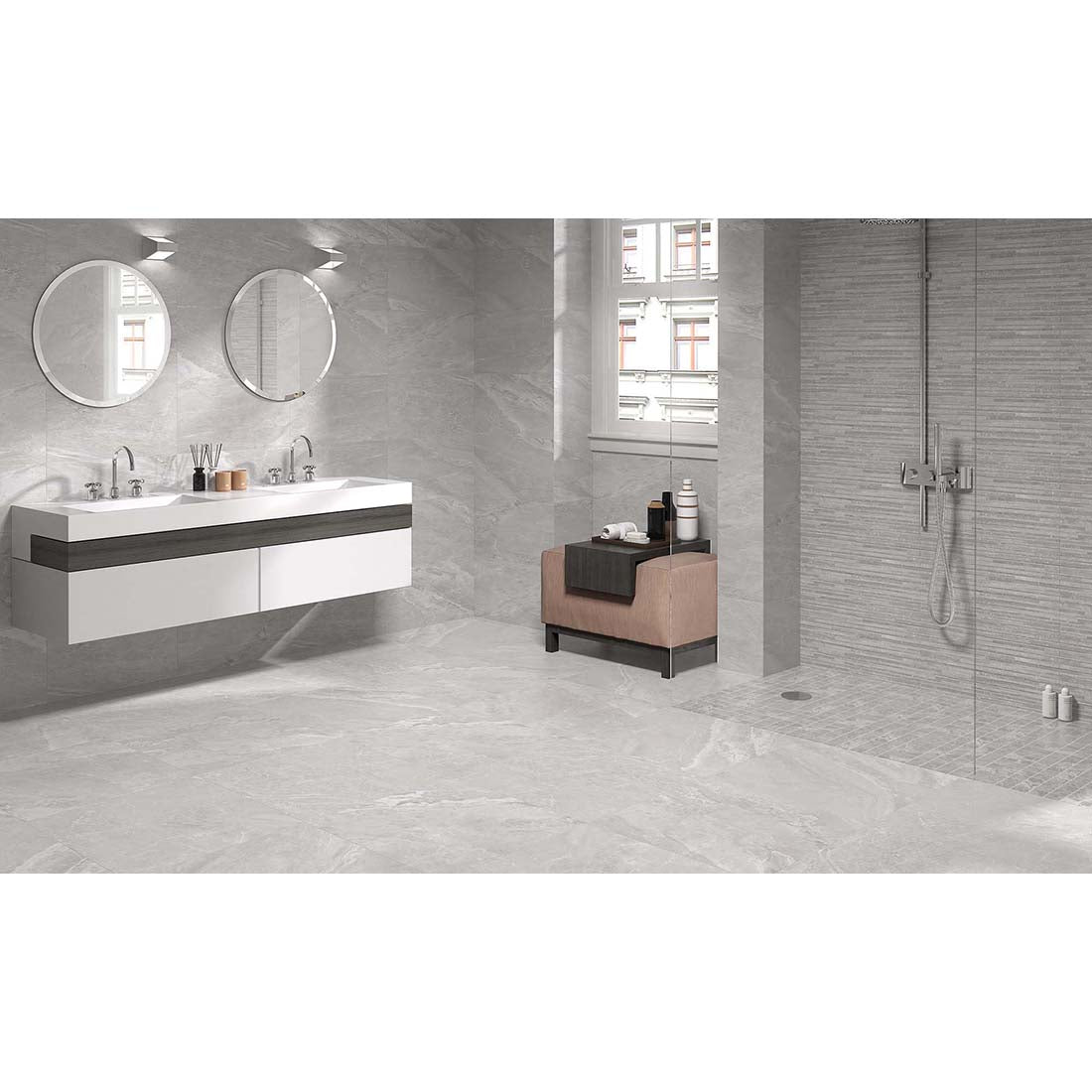 Alabama 30x60 Perla Matt Porcelain Tile
