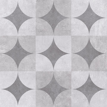 Ark Cerchio 60x60x2 Grey Matt R11 Porcelain Tile