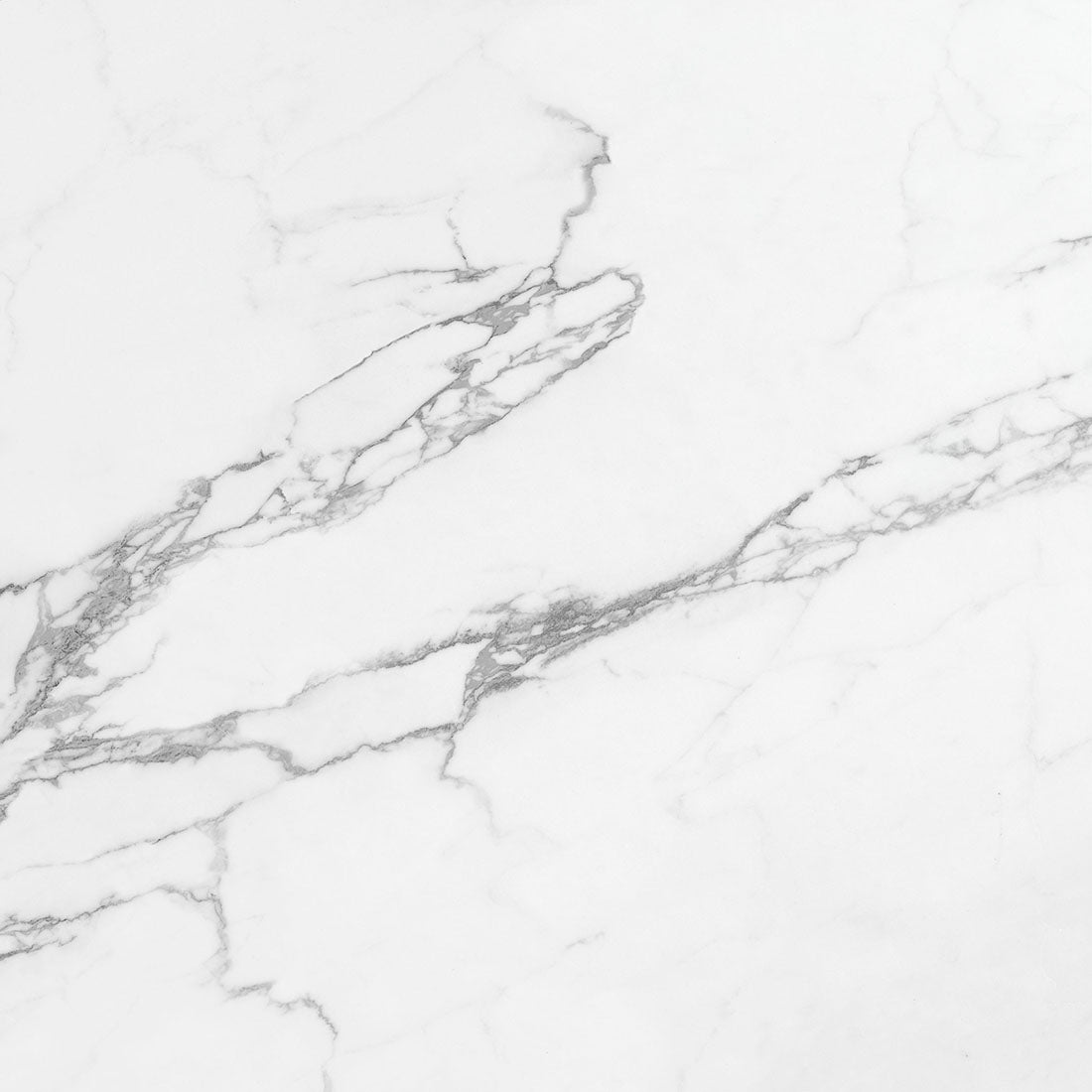 Artico 60x60 White Semi Polished Porcelain Tile