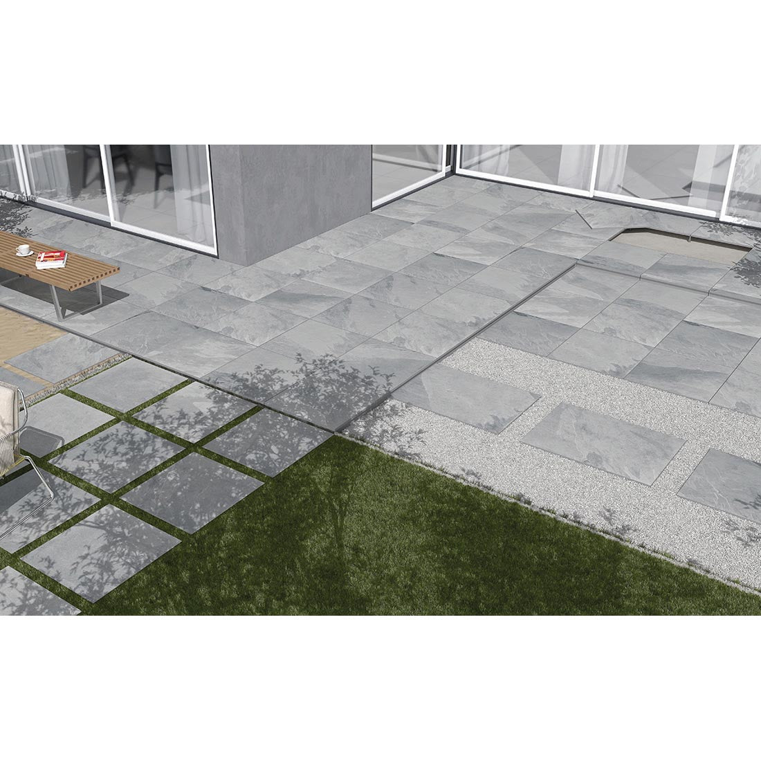 Brazilian 60x90x2 Grey Matt R11 Porcelain Tile