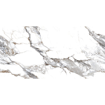 Calacatta Borghini 60x120 Grey Matt Carving Porcelain Tile