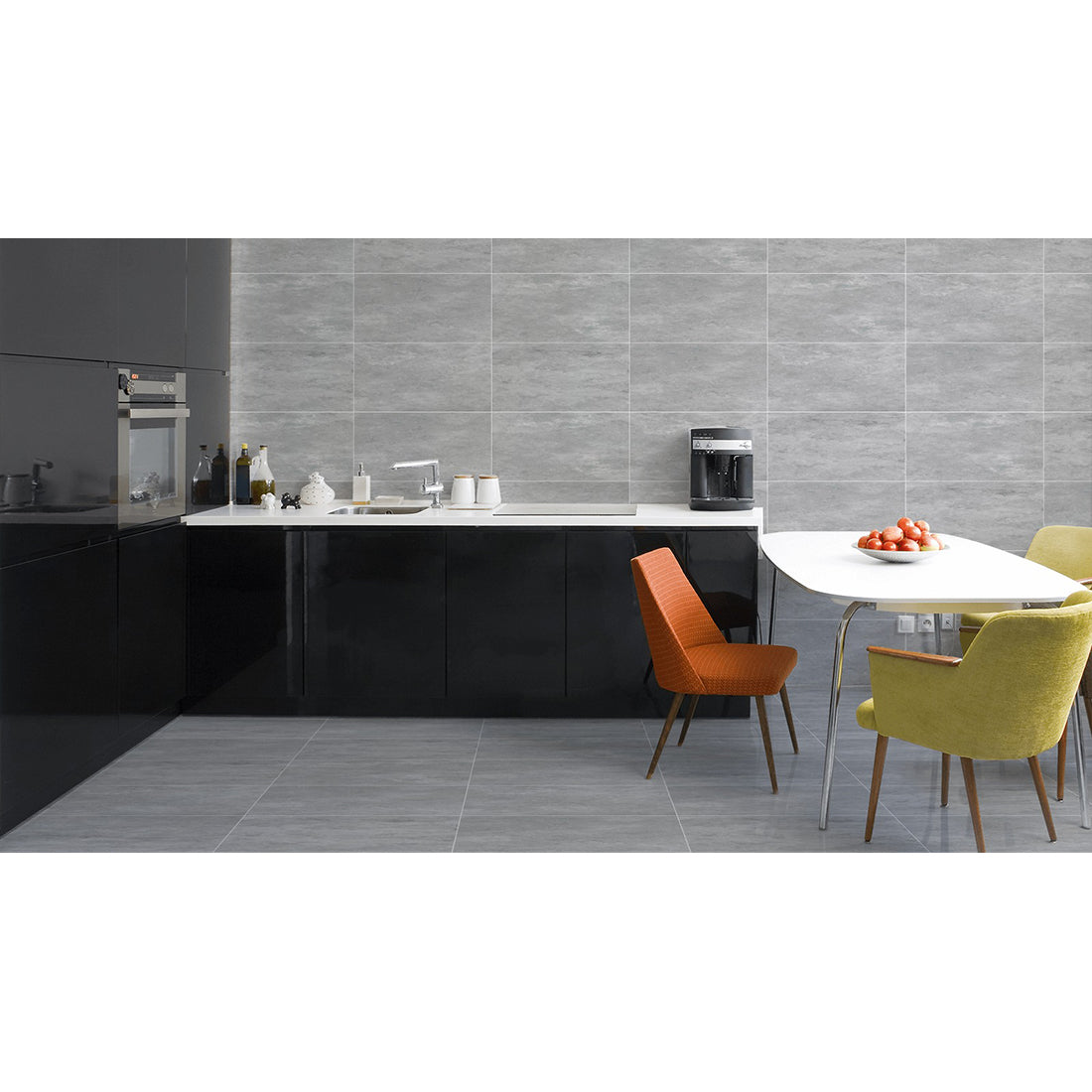 Caliza 30x60 Grey Matt Porcelain Tile