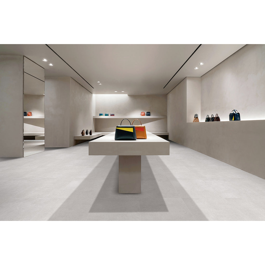 Casa 59.6x59.6 Light Grey Matt Porcelain Tile