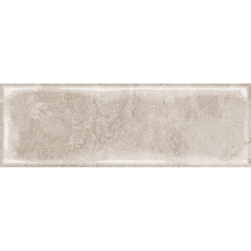 Como 10x30 Beige Gloss Bumpy Ceramic Tile