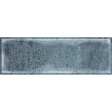 Como 10x30 Blue Gloss Bumpy Ceramic Tile