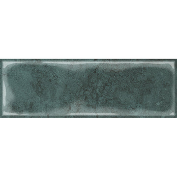 Como 10x30 Green Gloss Bumpy Ceramic Tile