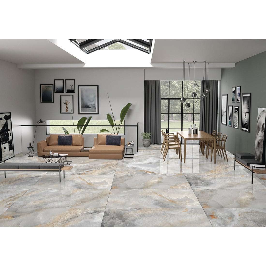 Cork 60x120 Beige Sugar Porcelain Tile