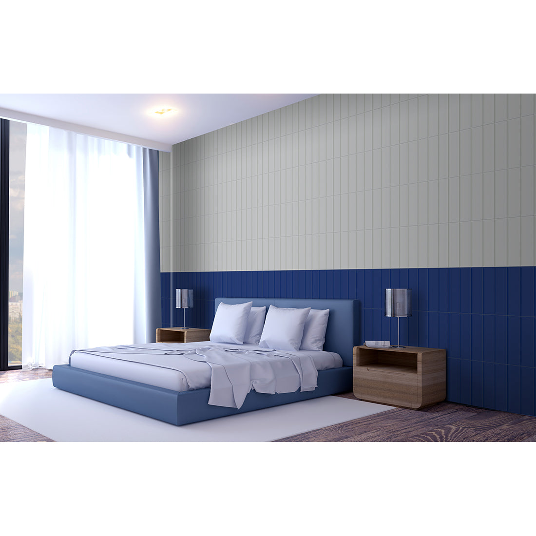Dome 7.5x30 Grey Matt Ceramic Tile