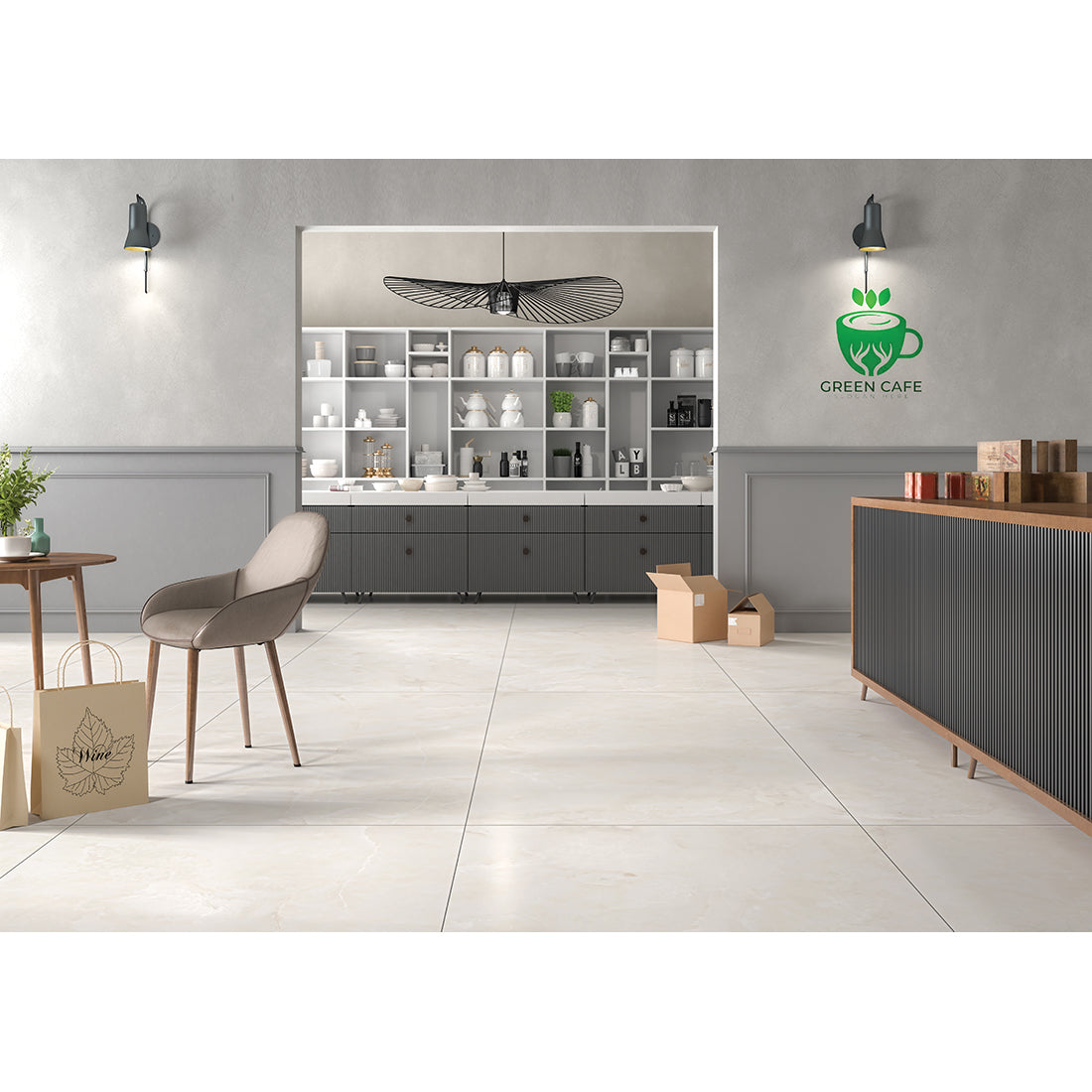 Elegant Onyx 60x120 Beige Matt R9 Porcelain Tile