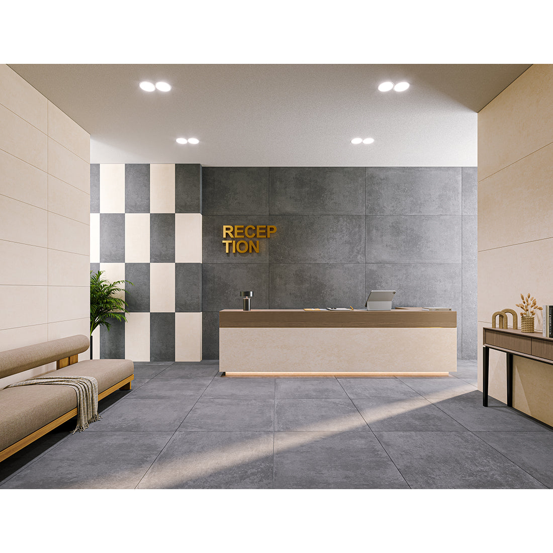 Everest 30x60 Crema Matt R10 Porcelain Tile
