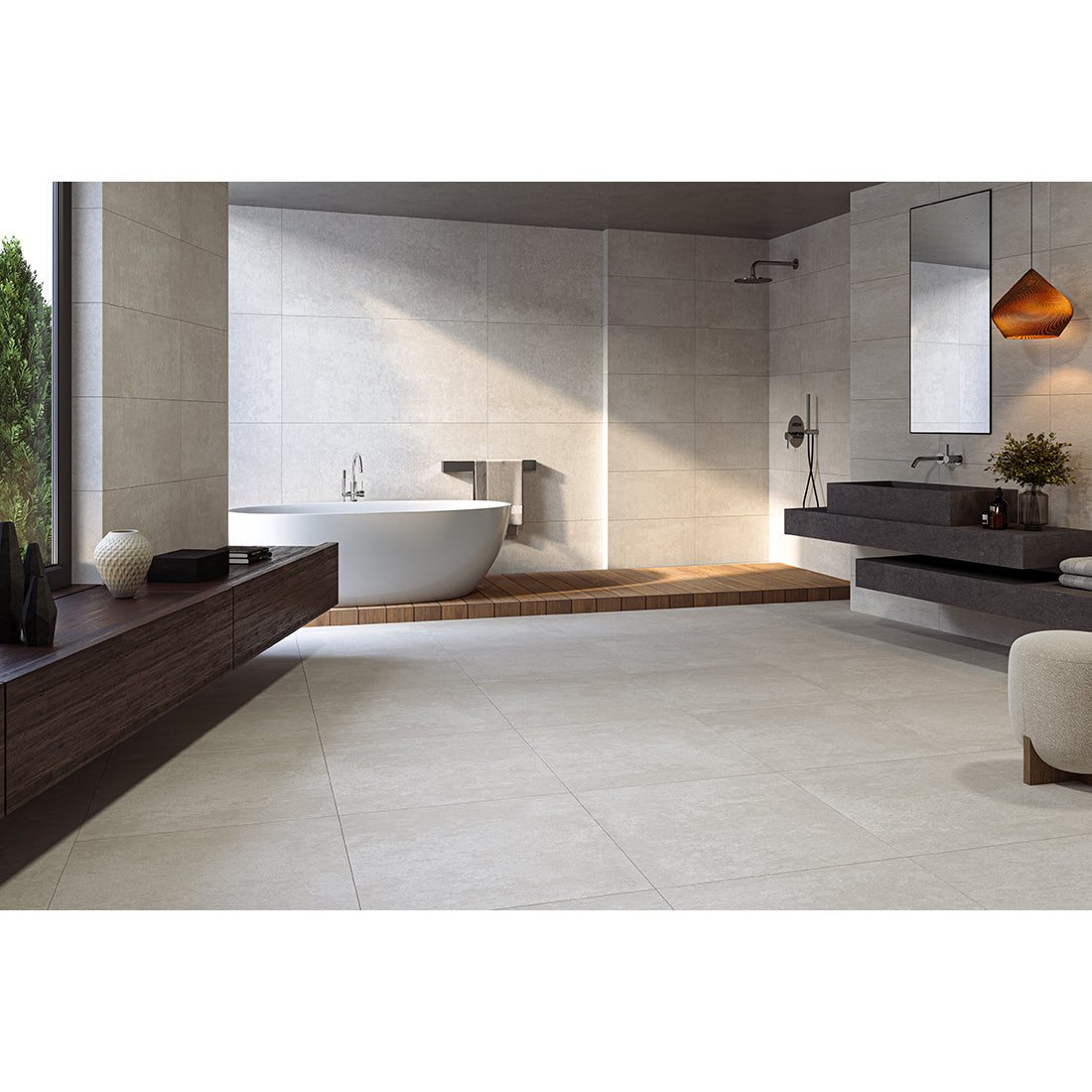 Everest 60x120 Silver Matt R10 Porcelain Tile