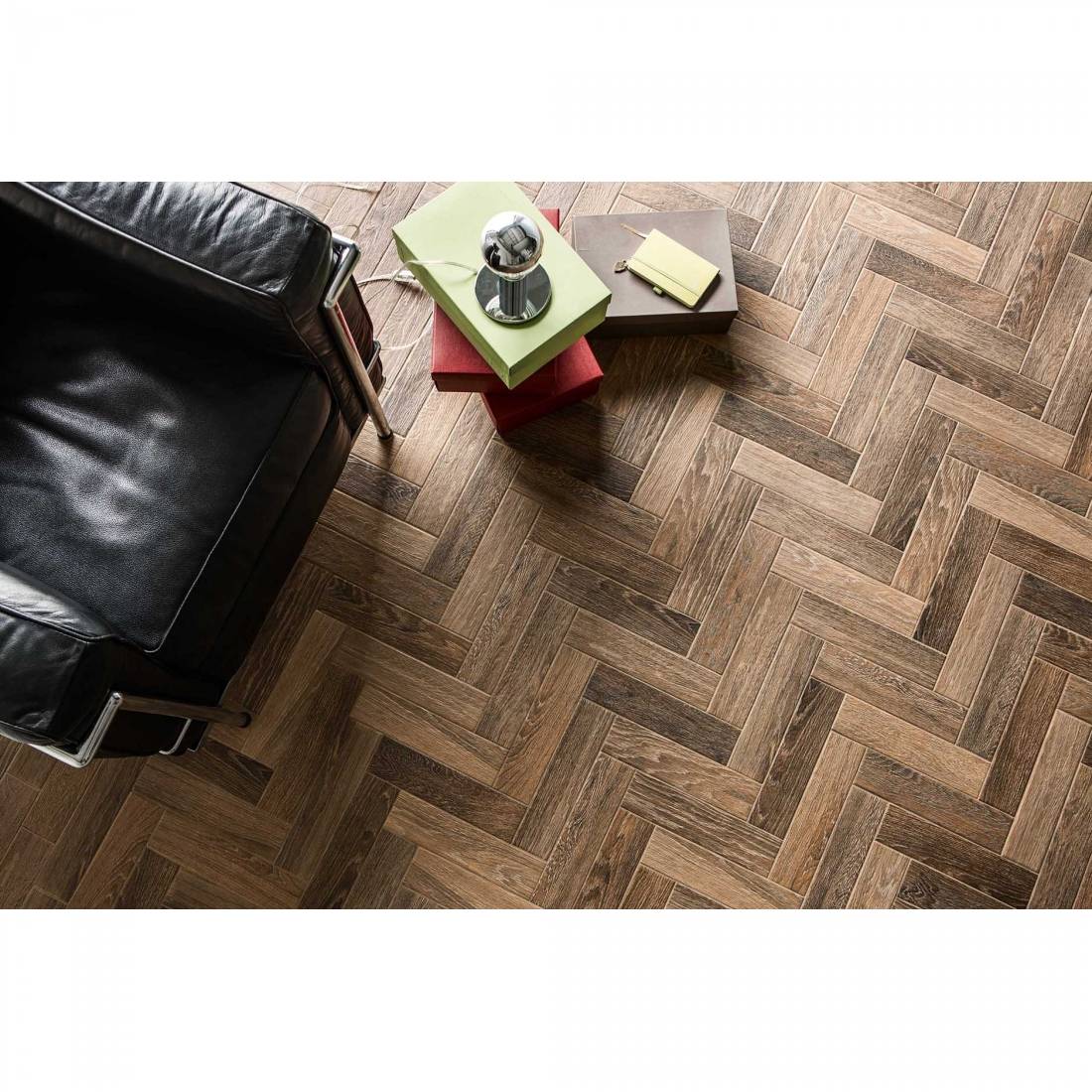 Faubourg 7x28 Brun Matt Porcelain Tile