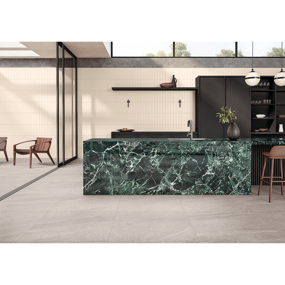 Folk 90x90 Ice Matt R10 Porcelain Tile