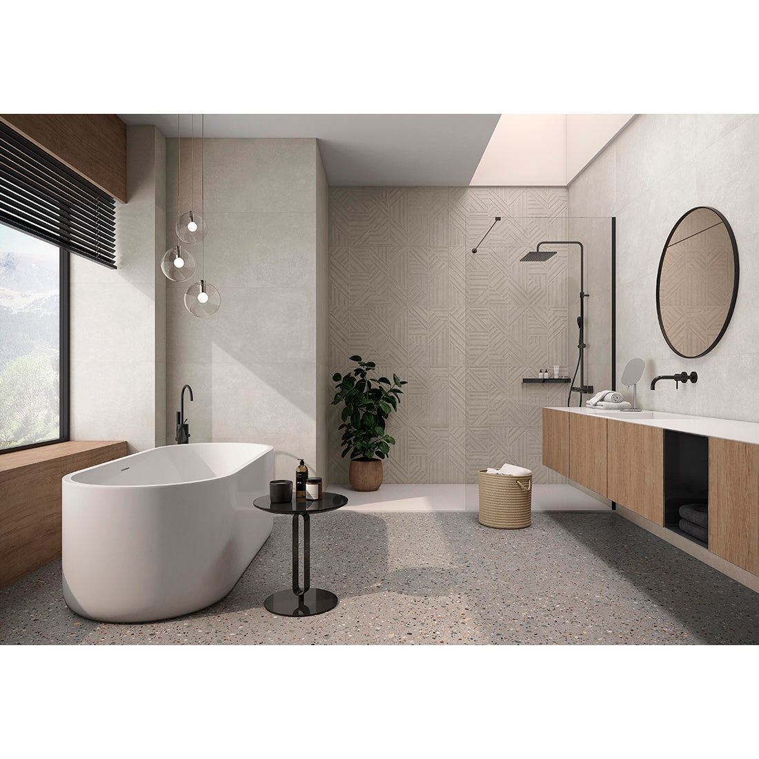 Gobi 60x60 Grigio Matt Porcelain Tile