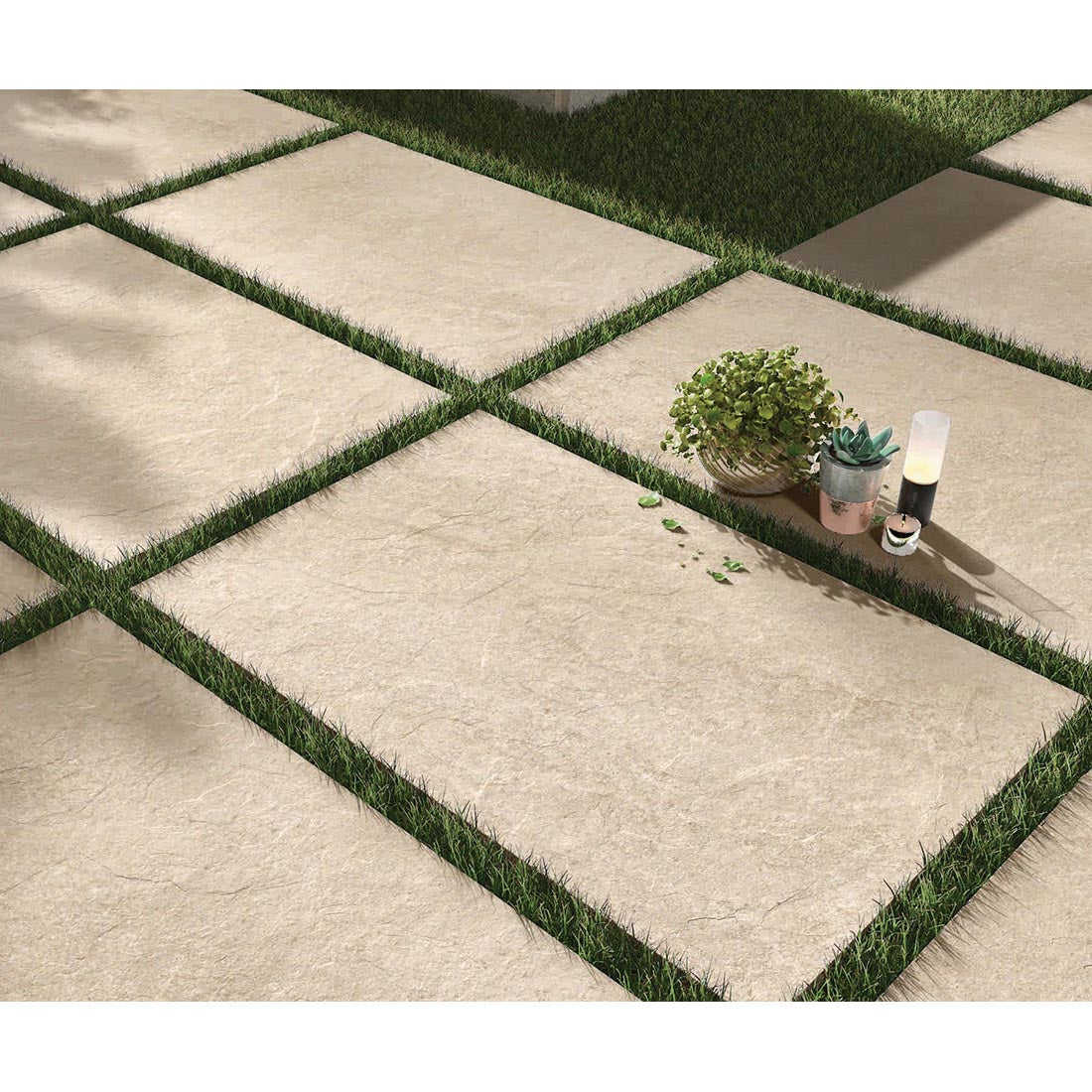 Hammer Stone 60x90x2 Beige Matt R11 Porcelain Paver
