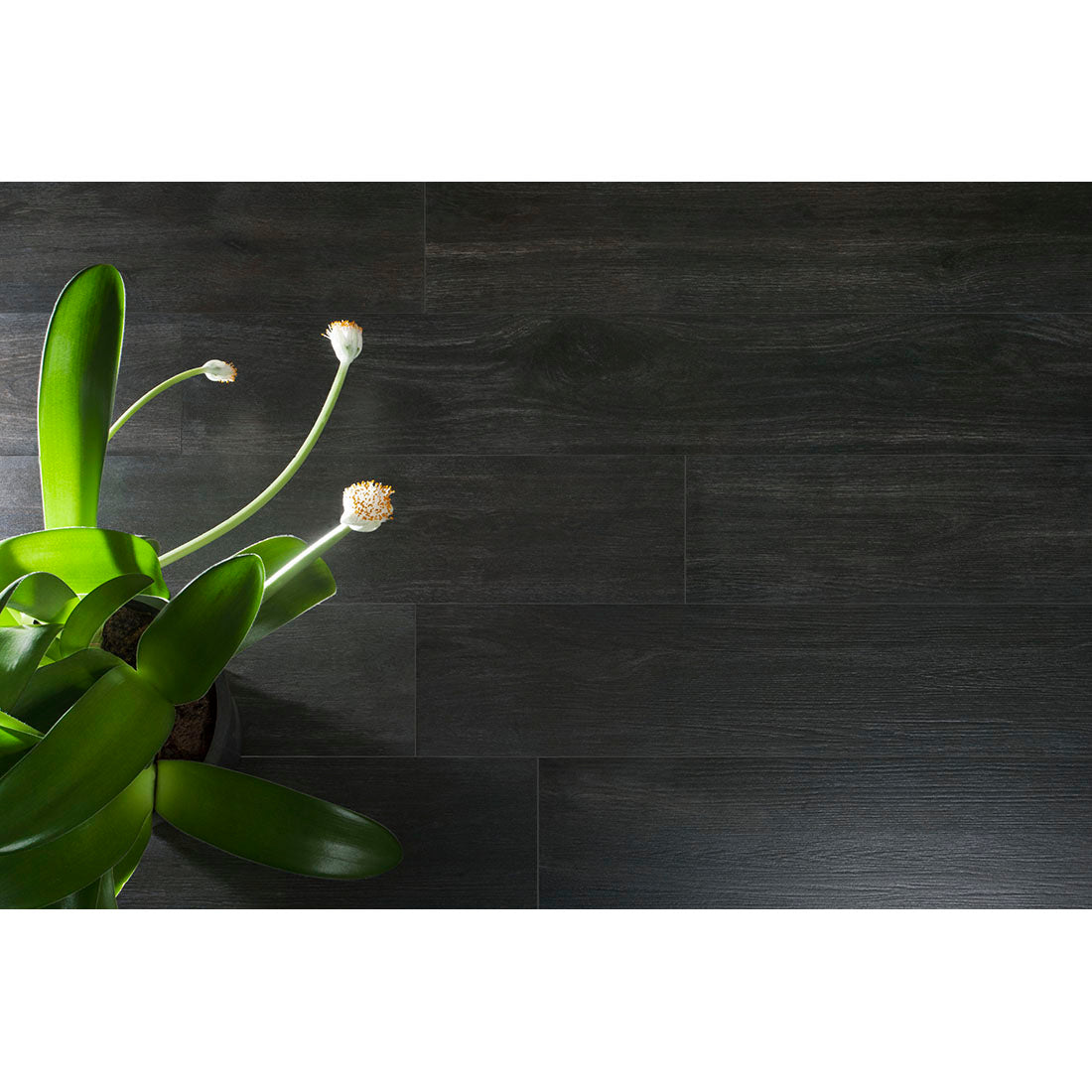 Hardwood 20x120 Nero Wood Effect Porcelain Tile