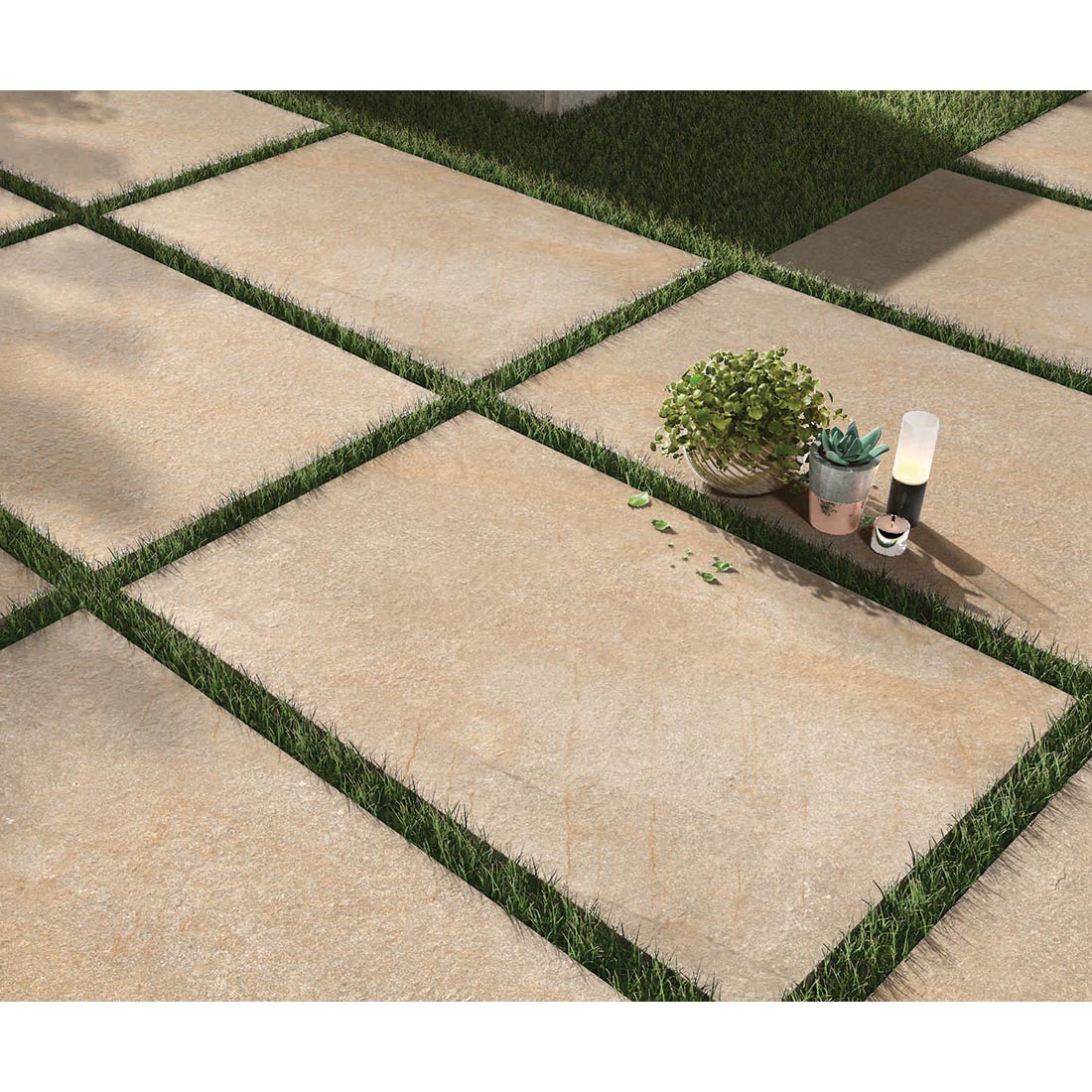 Hazle Stone 60x90x2 Beige Matt R11 Porcelain Paver