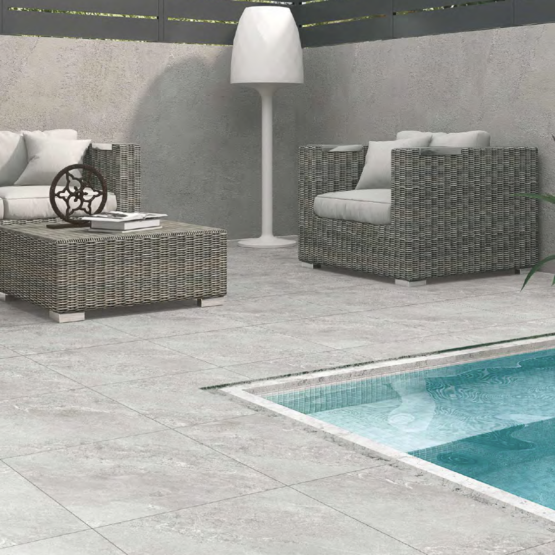 Jupiter 60x60x2 Moon Light Matt R11 Porcelain Paver