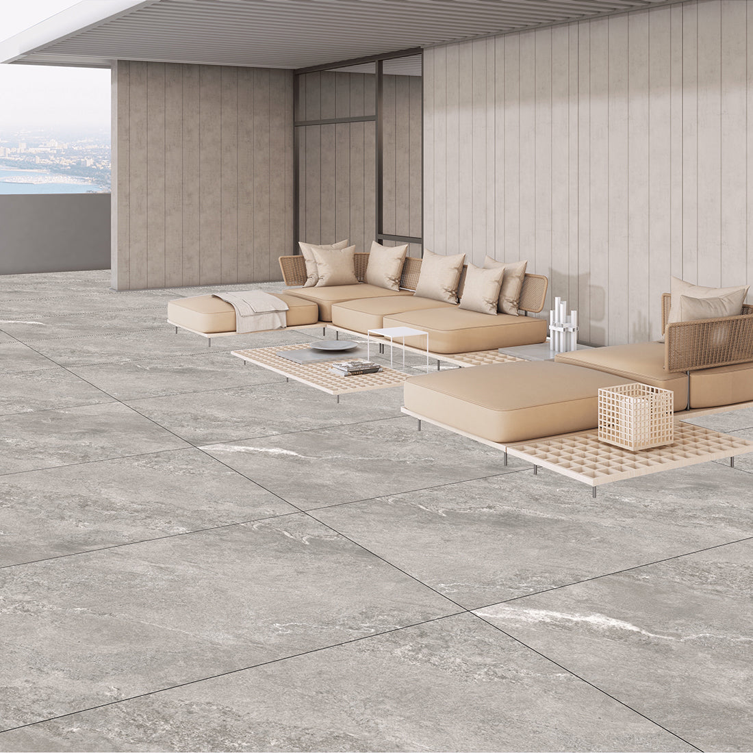Jupiter Rock 60x120 Grey Matt R10 Porcelain Tile