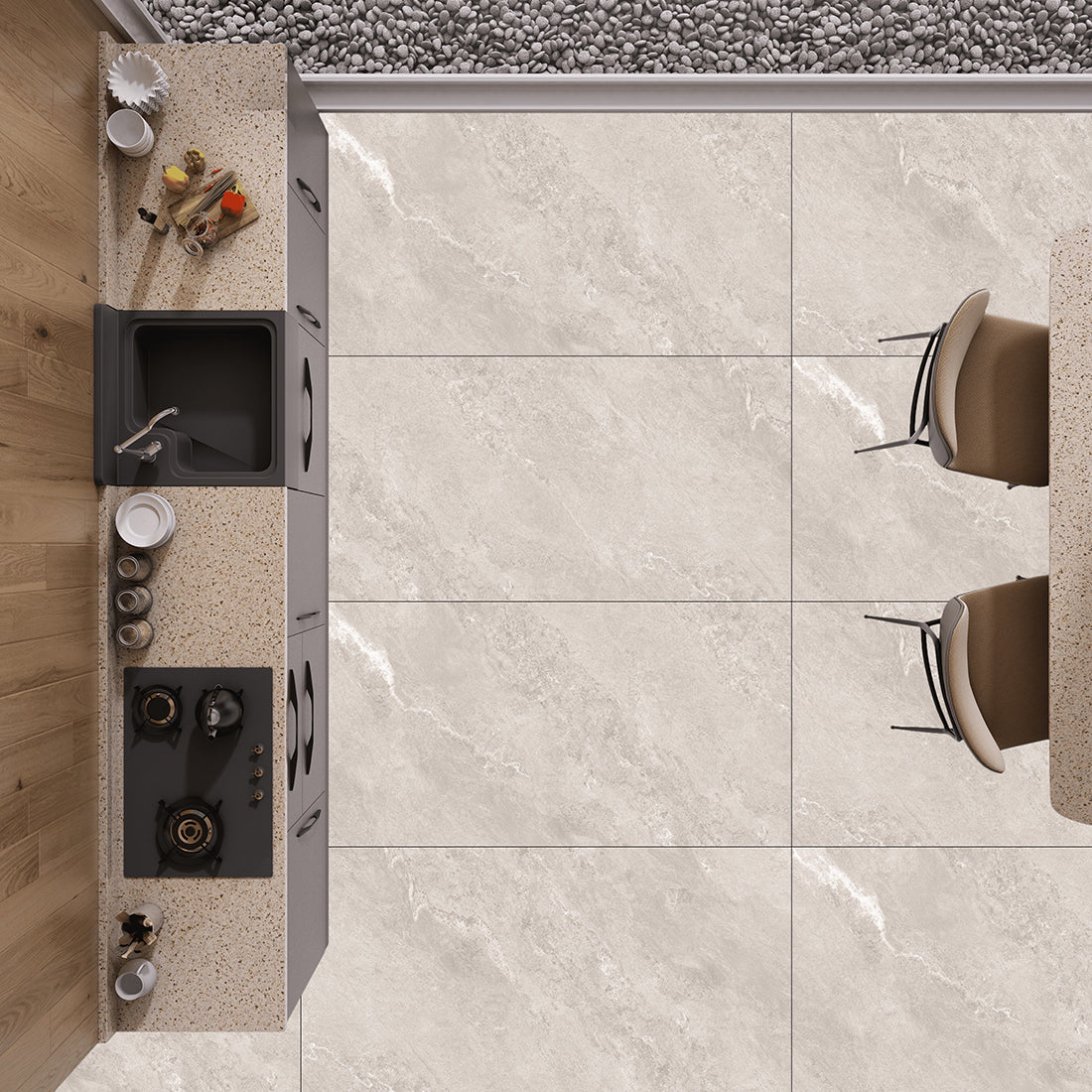 Jupiter Rock 60x120 Pearl Matt R10 Porcelain Tile