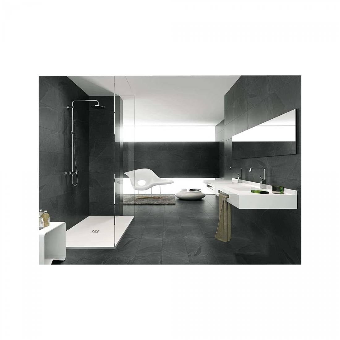 Lajedo Black 60x60 Matt R11 Porcelain Wall & Floor Tile