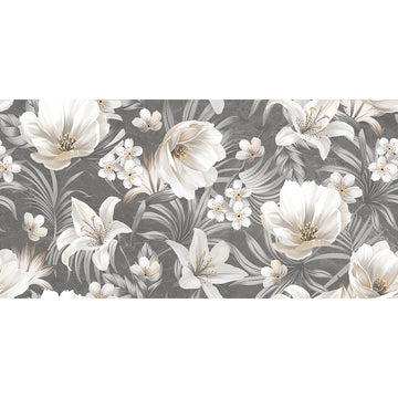 Linsey Decor Grey 60x120 Matt Pattern Porcelain Wall & Floor Tile