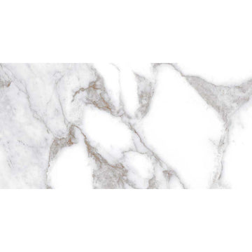 Oro Calcutta 30x60 White Polished Porcelain Tile