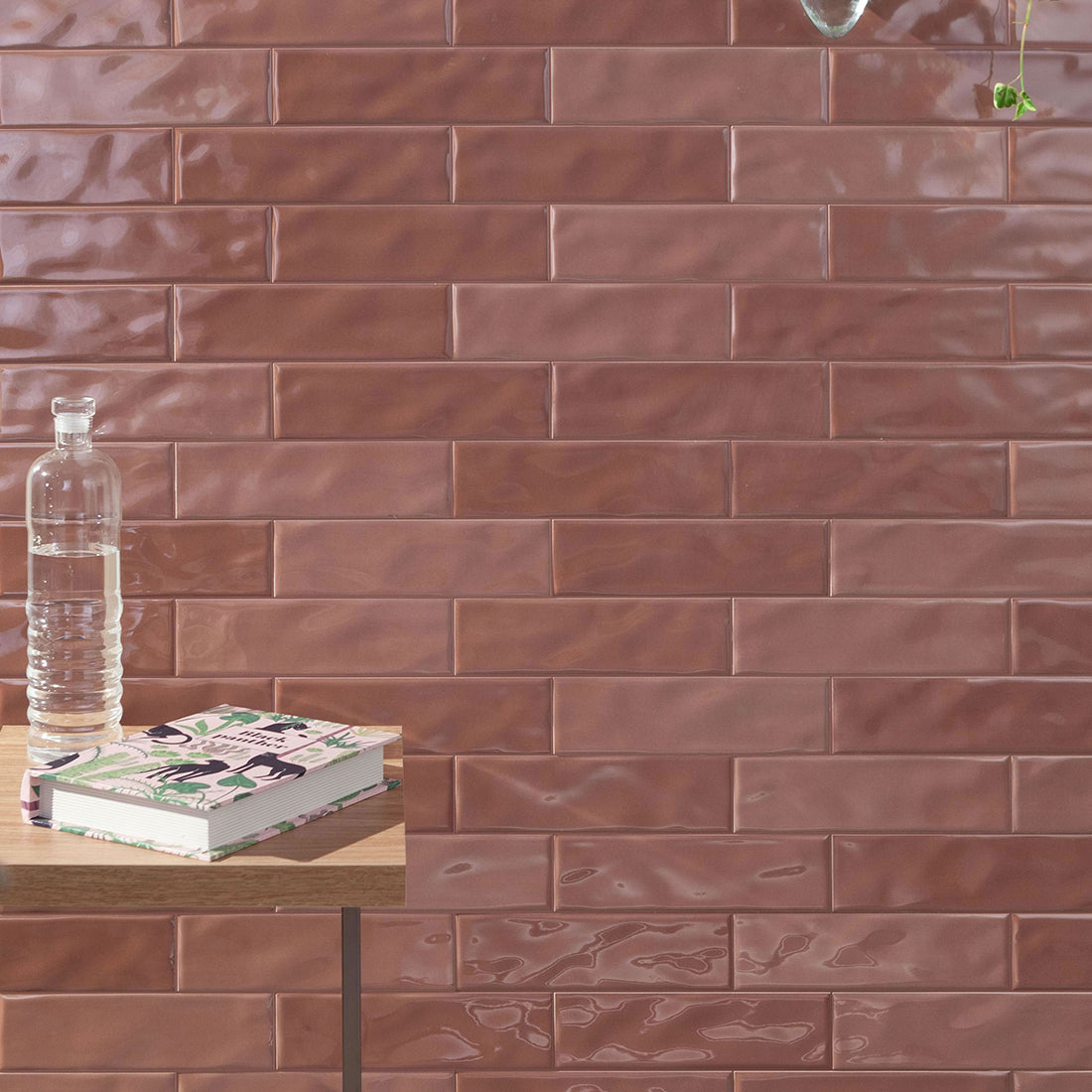 Prisma 7x25 Coral Gloss Ceramic Tile