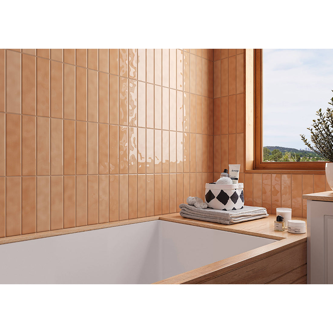 Prisma 7x25 Cotto Gloss Ceramic Tile