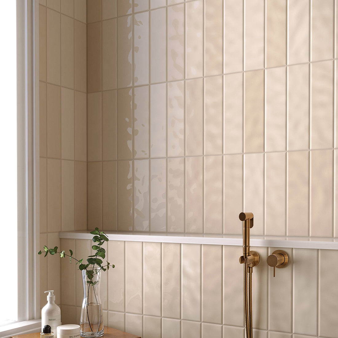 Prisma 7x25 Marfim Gloss Ceramic Tile