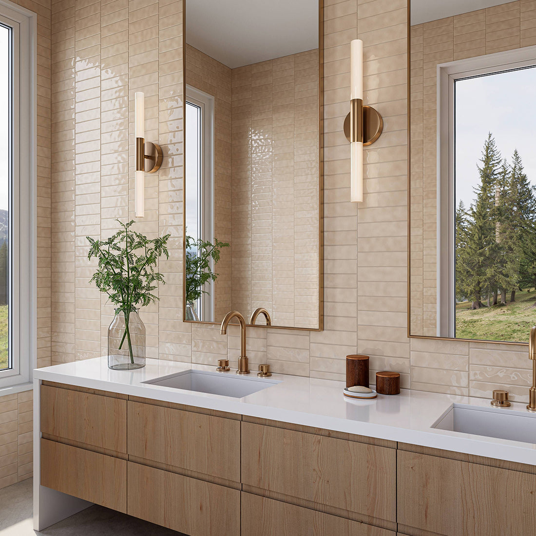 Prisma 7x25 Marfim Gloss Ceramic Tile