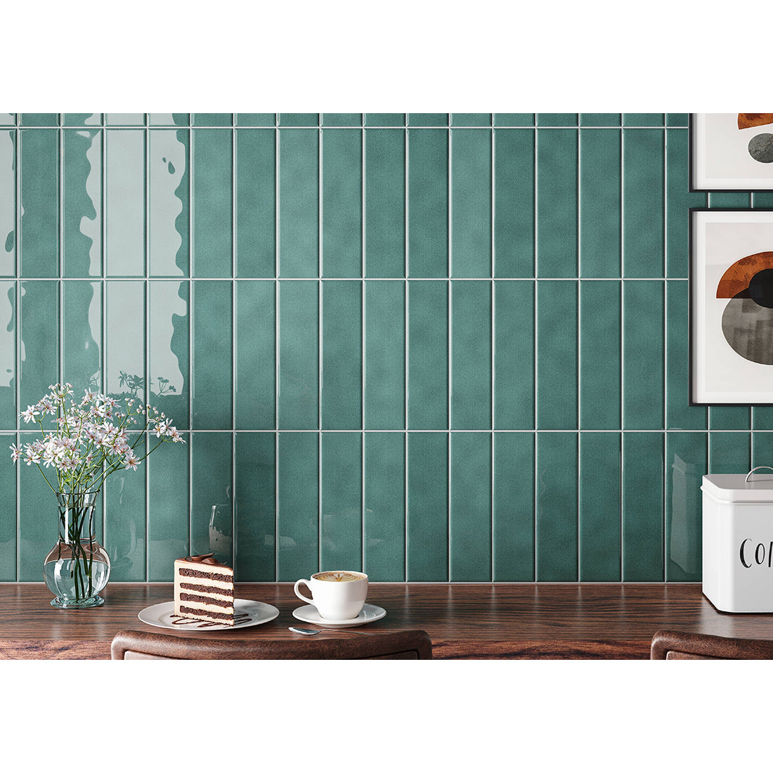 Prisma 7x25 Veggie Gloss Ceramic Tile