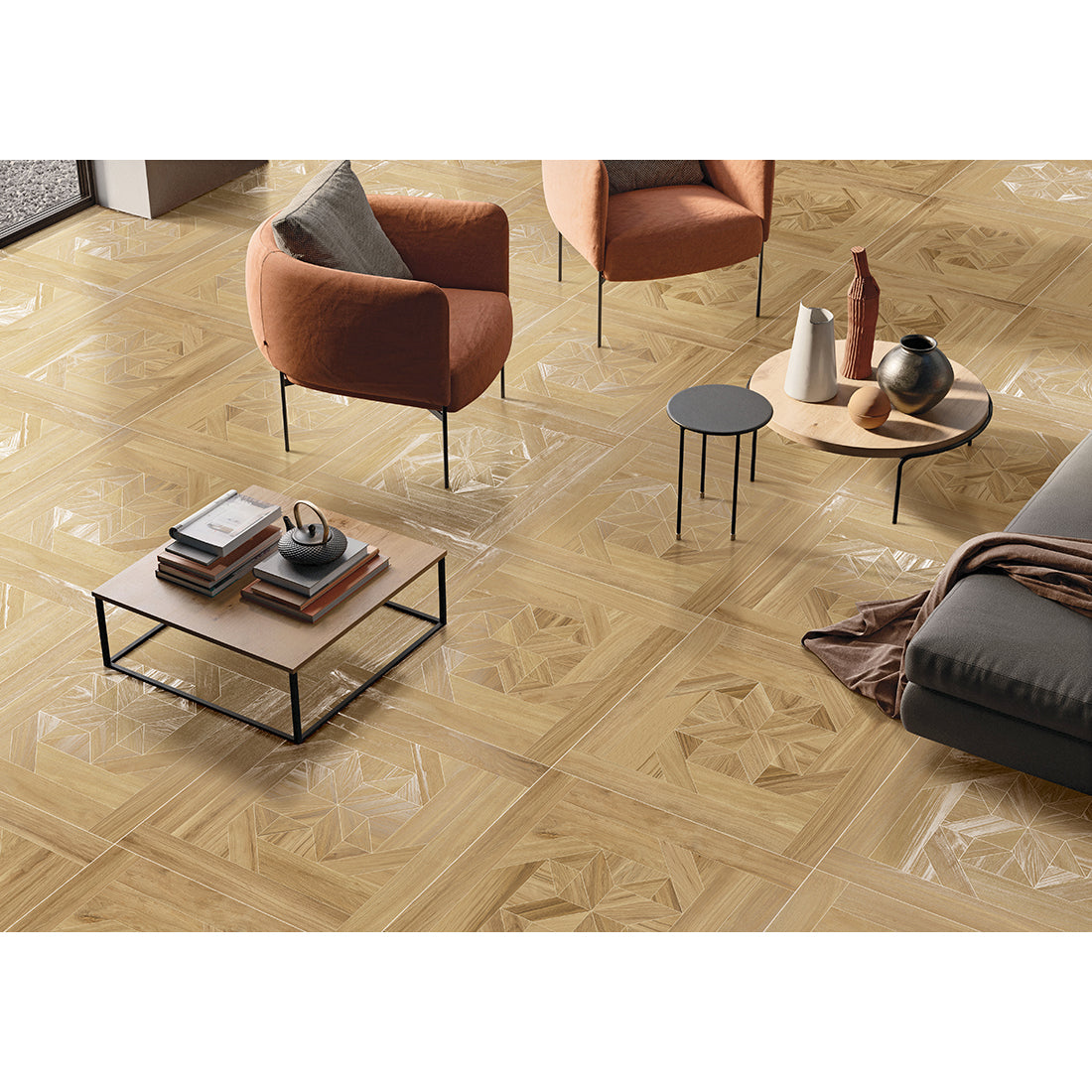 Quadrant 60x60 Camel Matt Porcelain Tile