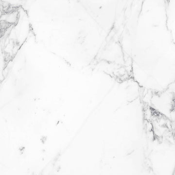 Real 80x80 White Semi Polished Porcelain Tile