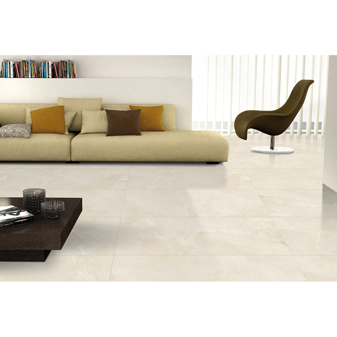 Rossato 60x120 Crema Matt Porcelain Tile
