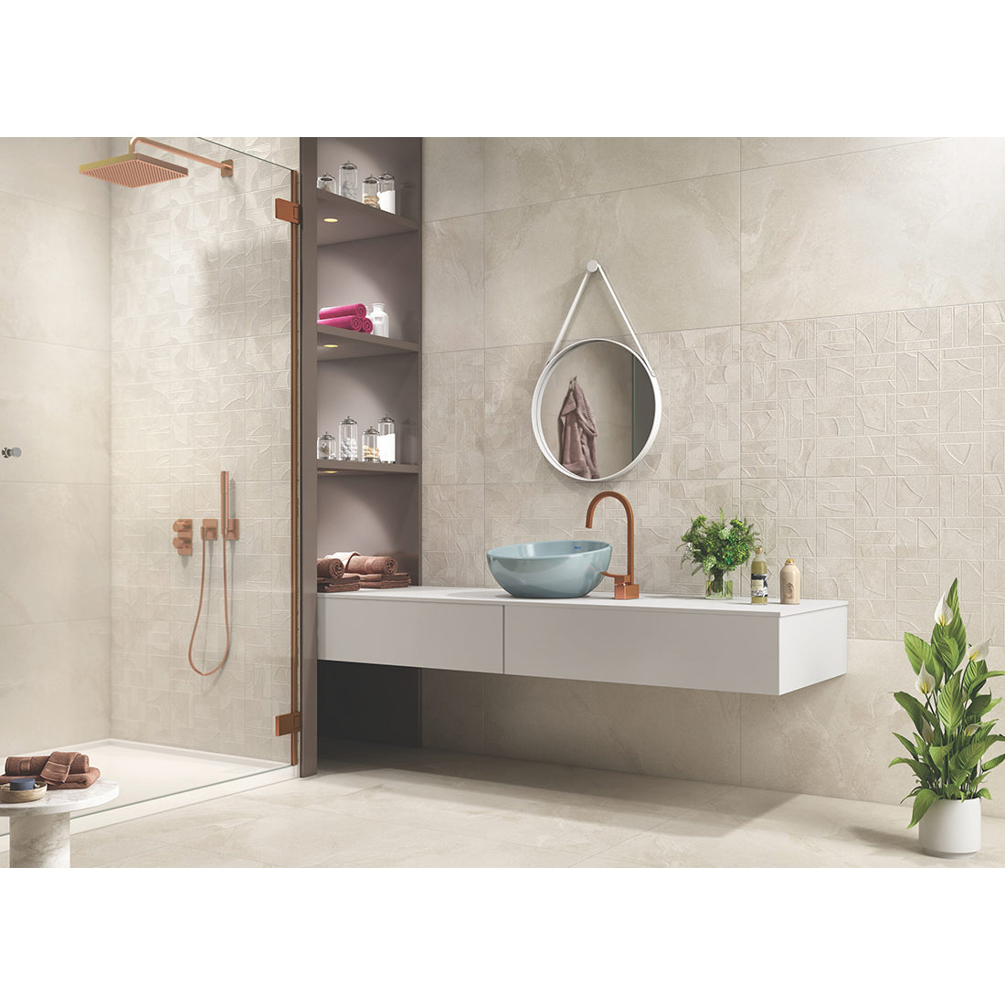 Rossato 60x120 Crema Matt Porcelain Tile