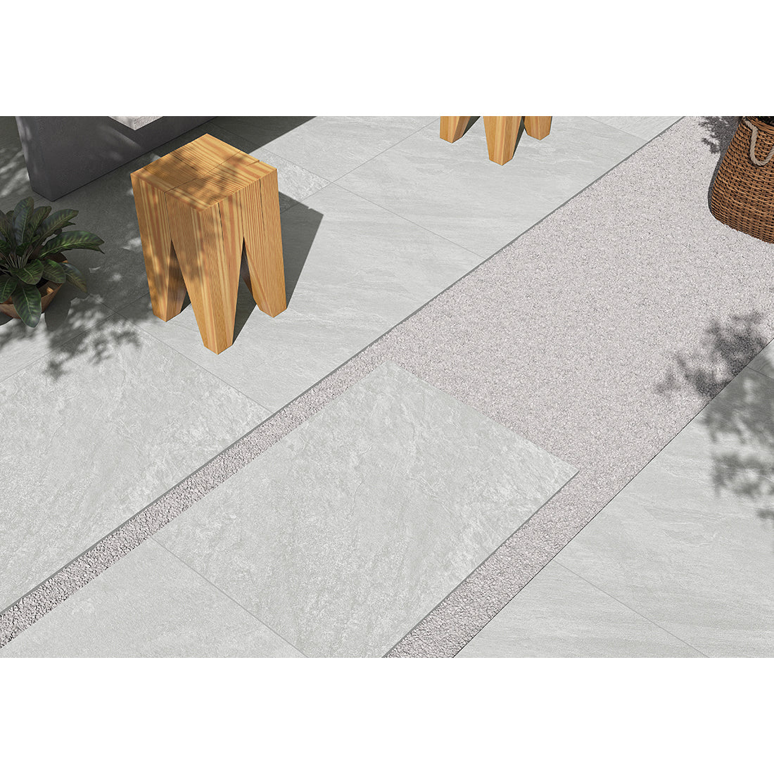 Sandrock 60x90x2 Silver Matt R11 Porcelain Paver