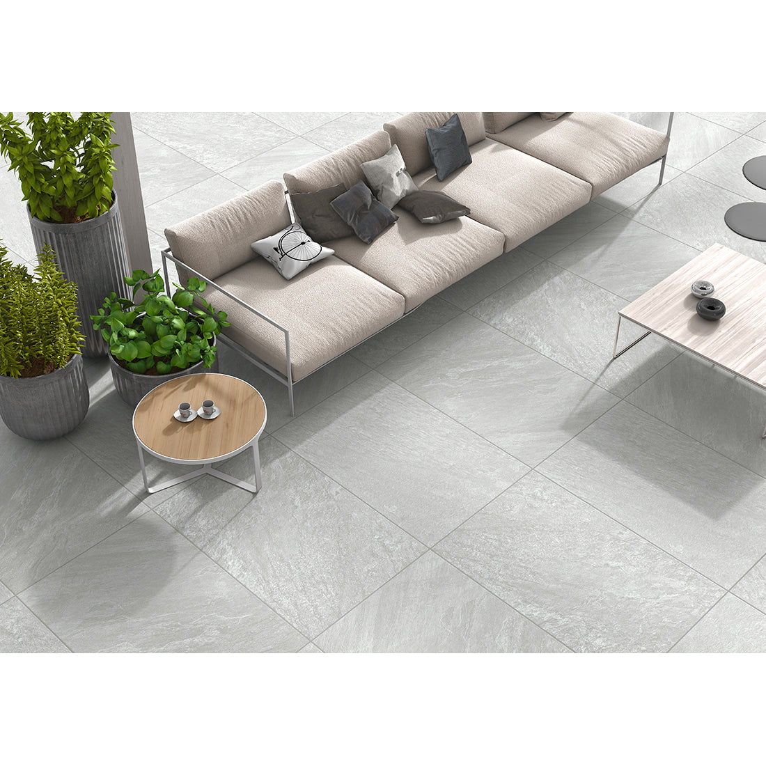 Sandrock 60x90x2 Silver Matt R11 Porcelain Paver