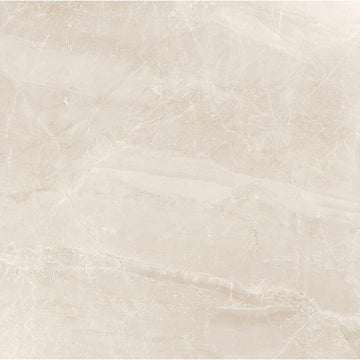 Silky 79x79 Beige Polished Porcelain Tile